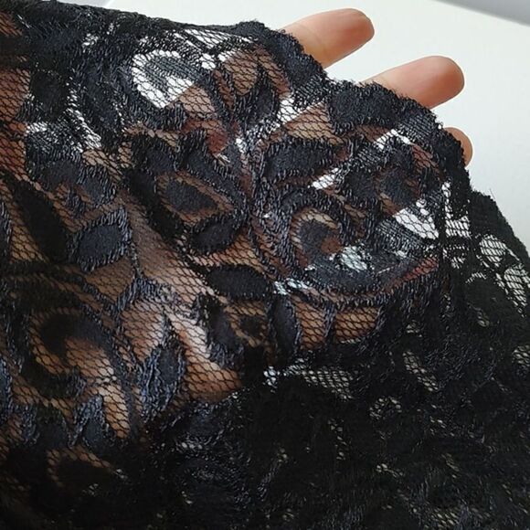New With Tag Style101 Ganz Size‎ Small Black Lace Bandeau - Picture 4 of 7